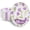 Purple Floral, variant on New Release 30 Pack 10x8 Inch Floral Oval Disposable Paper Plates Heavy Duty Soak Cut Resistant Microwave Safe Serving Platters for Baby Shower Birthday Party Table Decor