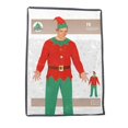 thumbnail image 5 of Fiestas Guirca Ensemble de Costume de Noël pour Hommes Elf, 5 of 5