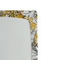 thumbnail image 3 of Ambesonne Botanical Fitted Sheet, Autumn Vibe Floral Art, California King, Mustard White Black, 3 of 5