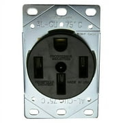 Progressive Industries 14-50DFR - 50A Straight Rectangular Outdoor Power Inlet