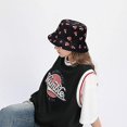 thumbnail image 2 of Sombrero de pescador reversible Bobs Hat, sombrero de sol para pescar para mujeres y niñas, 2 of 5