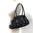 thumbnail image 6 of Pre-Owned Salvatore Ferragamo Gancini Bag Semi Shoulder Bag Hand Bag Shoulder Bag... (Good), 6 of 9