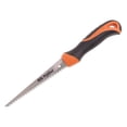 thumbnail image 2 of 6" BAHCO® Drywall Jab Saw. Medium Hardpoint Triple-Edged GT Toothing, 8 TPI With Extra Sturdy Blade & Sharp Point For Punching Through Drywall. Comfortable Dual Component Handle. Williams® # BAHPC6DRY, 2 of 2