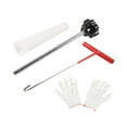 thumbnail image 2 of Kit de herramientas de cambio rápido para válvula de neumático, extractor de vástago de válvula, herramienta de extracción, reemplazo para motocicleta Negro 4 Piezas, 2 of 8