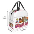 thumbnail image 3 of Bolsa de almuerzo Scooby Doo, linda bolsa de almuerzo con aislamiento, contenedor de almuerzo reutilizable, bolsa de almuerzo térmica, bolsa de mano para picnic, viajes al aire libre, 3 of 5