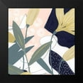 thumbnail image 2 of Popp, Grace 20x20 Black Modern Framed Museum Art Print Titled - Flores Noche V, 2 of 5