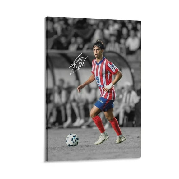 João Félix Canvas Poster Picture Print Wall Art Poster Painting Canvas Posters Artworks Gift Room Aesthetic 24x36inch(60x90cm)