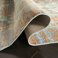 thumbnail image 5 of SAFAVIEH Valencia Jerrald Traditional Polyester Area Rug, Blue/Gold, 2' x 3', 5 of 8