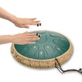 thumbnail image 4 of Hand Drum, Protective Spray Paint Hand Pan Drum Handcrafted 15 Notes D Tone  for Performance, 4 of 8