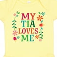 thumbnail image 4 of Inktastic My Tia Loves Me Niece Girls Baby Bodysuit, 4 of 5