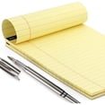 thumbnail image 3 of Enday Legal Pads 8.5 x 11 Inch, 50 Sheets per Notepad, Note Pads, Legal Ruled Writing Pad with Perforated Pages, 3 of 5