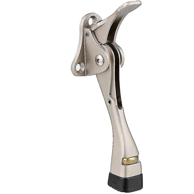 Tope de puerta, 2 paquetes de tope de puerta plegable con altura ajustable de un toque y