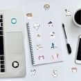 thumbnail image 2 of vlrwzc 50pcs Funny Cute Cartoon Tooth Stickers for Graffiti Decals Laptop Scrapbook Phone Luggage Car Decoration Waterproof Sticker Party Supplies, 2 of 7