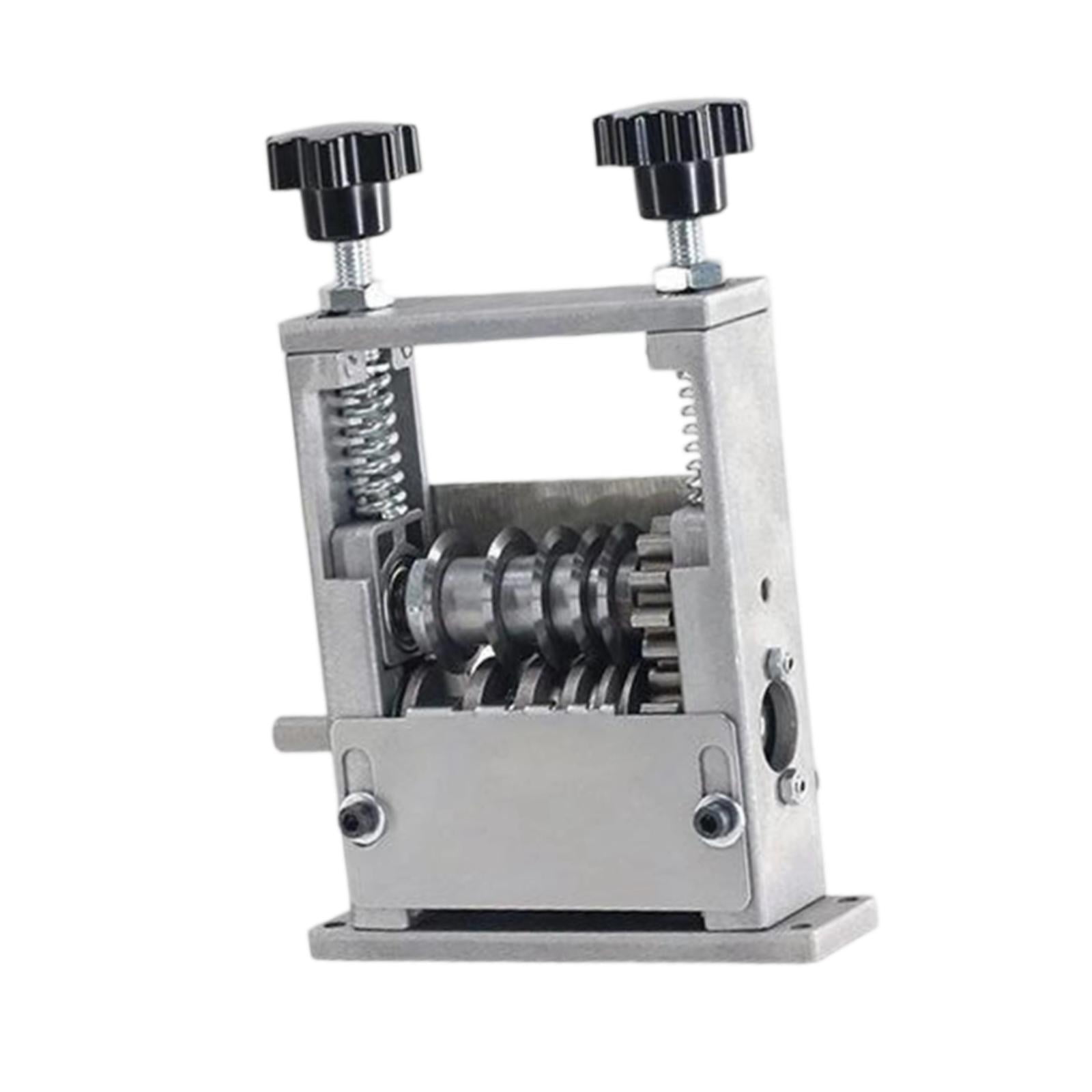 JISADER Wire Stripping Machine,Portable Drill Powered or Hand Crank,Sturdy,with 6 Channels Wire Stripper Machine Cable Stripping Tool