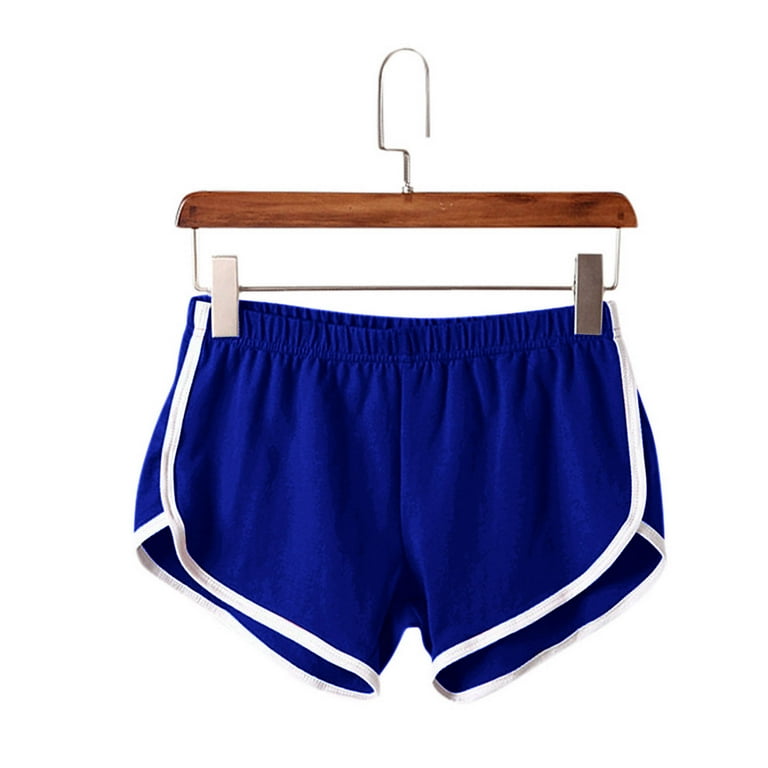 Olyvenn 80s High Waist Shorts for Women Neon Running