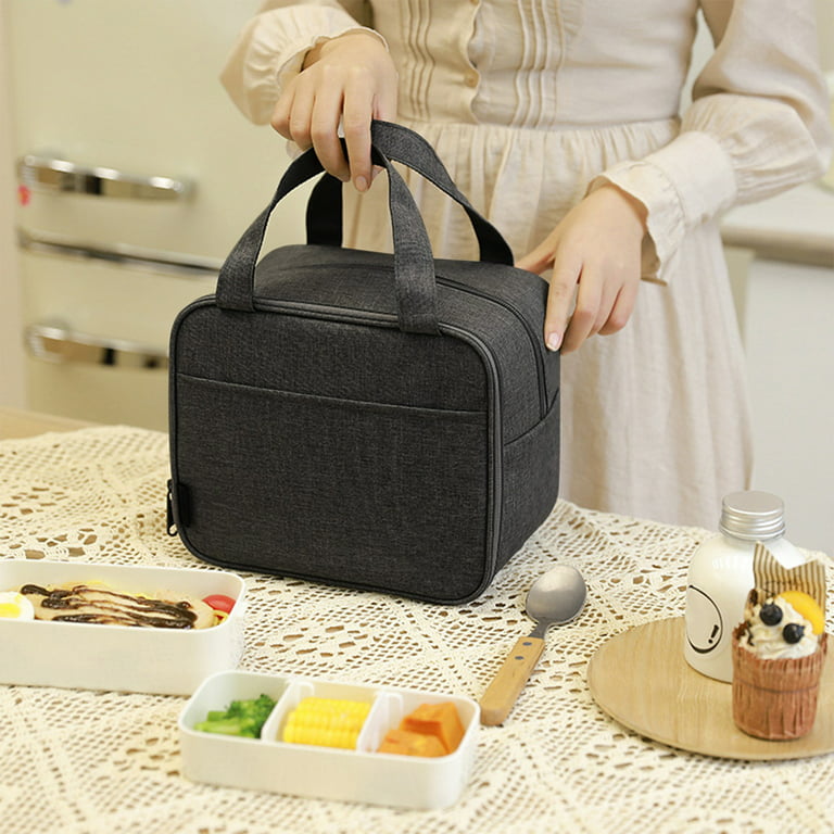 Kitchen Gadgets Lunch Bag Women Teens Insulated Lunch Box Men Adult  Lunchbox Lunch Tote Reusable Meal Prep Container Bag Bento Box Cooler Bag  For Work Office Picnic Kitchen Accessories Kitch 