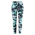 thumbnail image 6 of AWXNJUX Leggings for Women Women Camouflage Printing Exercise To Lift Buttocks High Waist Tight Yoga Pants Trousers High Waist Leggings for Women Stretch Pants Women's Leggings(Green,XS), 6 of 6