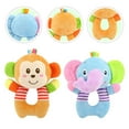 thumbnail image 6 of Frcolor Baby Rattle Toys Rattles Hand Teether Months Infant 6 0 Musical Shaking Animal Shaker Grasping Stuffed Plush Teething, 6 of 7