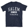 thumbnail image 1 of Salem Virginia Classic Established Men's Cotton T-Shirt, 1 of 1