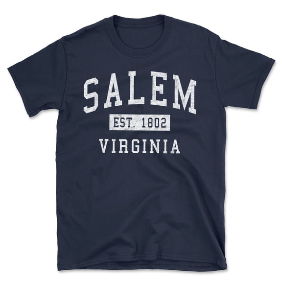 Salem Virginia Classic Established Men's Cotton T-Shirt