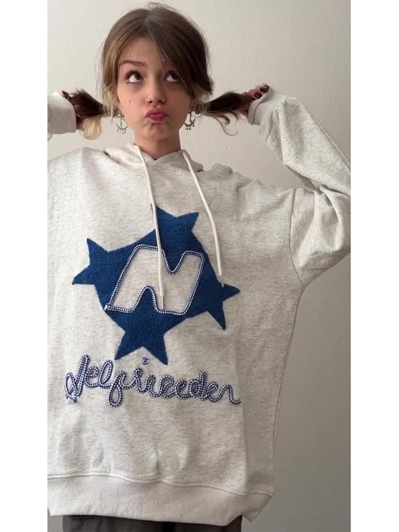 Aelfric Eden Y2k Hoodie Women Graphic Oversized Hoodies Star Aelfric Eden Y2k Hoodie Women Graphic Oversized Hoodies Star