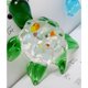 thumbnail image 4 of 6 piezas hechas a mano pequeña tortuga adornos de vidrio soplado a mano regalos decoración estatuilla coleccionable jardines (tortuga), 4 of 5