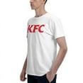 thumbnail image 5 of Kfc Logo Men'S Basic Short Sleeve T-Shirt Vogue White X-Large, 5 of 8