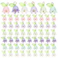 thumbnail image 3 of 60pcs Decorative Flower Beads Flower Charms for Jewelry Bracelet Necklace Diy Crafts Making, 3 of 3