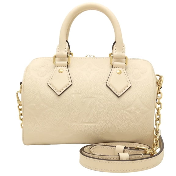 Pre-Owned LOUIS VUITTON Louis Vuitton Monogram Empreinte Speedy Bandoulire 20 2-Way Handbag...