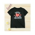 thumbnail image 2 of SAYOO Valentine's Day Casual Parent-child Outfit, Heart Printing T-shirt, 2 of 2