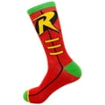 thumbnail image 2 of Robin Symbol Costume Crew Socks, 2 of 4
