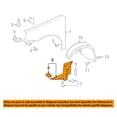 thumbnail image 3 of For 10-14 VW Golf/GTI Front Splash Shield Inner Fender Liner Panel Driver Side, 3 of 4