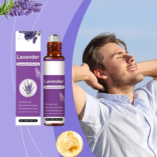 Aceite de Aromaterapia de 10 Ml para Relajación y Alivio de La Ansiedad | Mezcla Calmante y Relajante para Paz Espiritual y Ayuda para Dormir | Solución de Cuidado Portátil y Multiusos (1 Unidad)