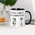 thumbnail image 4 of CafePress - How To Tell Time At A Dance Comp - 11 oz Ceramic Mug - Novelty Coffee Tea Cup, 4 of 6