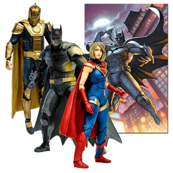 McFarlane Toys - DC MULTIVERSE 3Pack - INJUSTICE 2 - BATMAN, DR. DESTIN, SUPERFILLE
