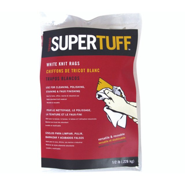 Trimaco 10811 Super Tuff Painter Rags White