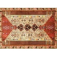 thumbnail image 1 of Ahgly Company Indoor Rectangle Traditional Sandy Brown Persian Area Rugs, 7' x 9', 1 of 6