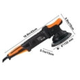 thumbnail image 1 of 6 Inch Car Buffer Polisher Electric Variable Speed Dual Action Random Orbital Polisher Waxer Kit With Detachable Handle, 1 of 6