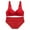 Red, variant on Bra And Panty Sets For Women Push Up Bra Full Coverage Bras Stretchy Comfortable No Underwire Everyday Bras Convenient Sleep Bra with Seamless Panties