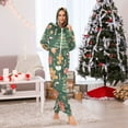 thumbnail image 7 of FORMRS Onesies Pajama for Adults Unisex Hoodie Winter Jumpsuit One Piece Sleepwear, Sizes S-2XL, Brown Christmas Gingerbread, 7 of 7