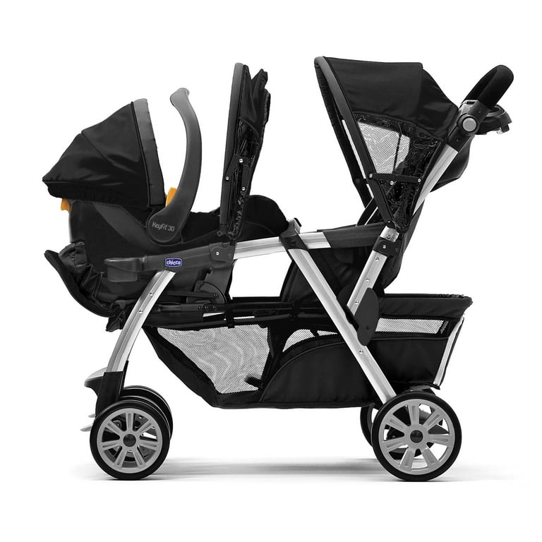 Chicco carriola Doble Cortina Together Minerale Color NEGRO GRIS