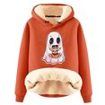 thumbnail image 1 of Sudadera con capucha de manga larga para mujer, informal, con capucha, para exteriores y chaquetas, a la moda, con estampado de blusa, sudadera de manga larga, abrigo con capucha para mujer, 1 of 2