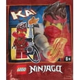 thumbnail image 4 of LEGO Ninjago: Kai The Island Minifigure with Flamethrower Torch and Tile, 4 of 5
