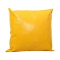 thumbnail image 2 of Faux Leather Cushion Covers Throw Pillowcase Sofa Home Decor Solid Color 45x45/Pillow Case, 2 of 2