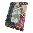 thumbnail image 5 of Rustic Western Star Texas Flag Longhorn Skull Bluebonnet 4X6 Picture Photo Frame, 5 of 9