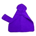 thumbnail image 2 of Albornoz ajustable para perros, Toalla de de secado , absorbe la humedad con cinturón, albornoz, para proteger, ropa para mascotas, perros pequeño Morado XL Yinane albornoz de secado rápido, 2 of 7