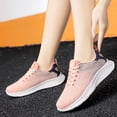 thumbnail image 5 of Sneakers Breathable Knit Mesh Lightweight Casual Running Shoes For Comfort And Performance In Athletic Fashion, 5 of 9