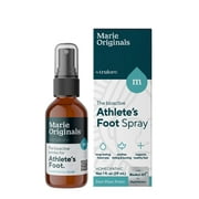 Angle View: Marie Originals Athletes Foot Spray, Itch Relief and Foot Deodorant for Women and Men Travel, and Work, 1 Fl. Oz