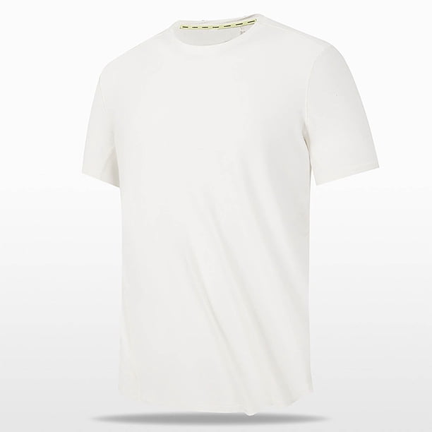pstuiky camisetas de hombre, Camiseta informal de verano para hombre, de color liso, holgada, de manga corta y cuello redondo camisas casuales para hombre xxxxl