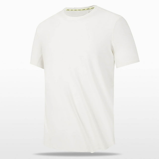 pstuiky camisetas para hombre, Camiseta informal de verano para hombre, de color liso, holgada, de manga corta y cuello redondo ropa de hombre xxl